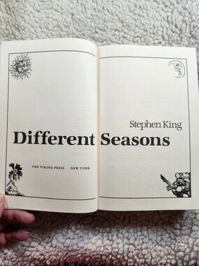 Stephen King Different Seasons Hardcover 1982 Viking Press Used No Dust Jacket